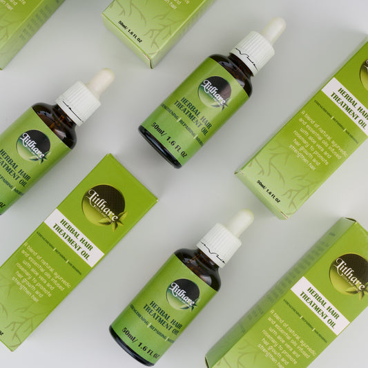 Litlhare Basic Package: 5 Units Herbal Hair Treatment Oil